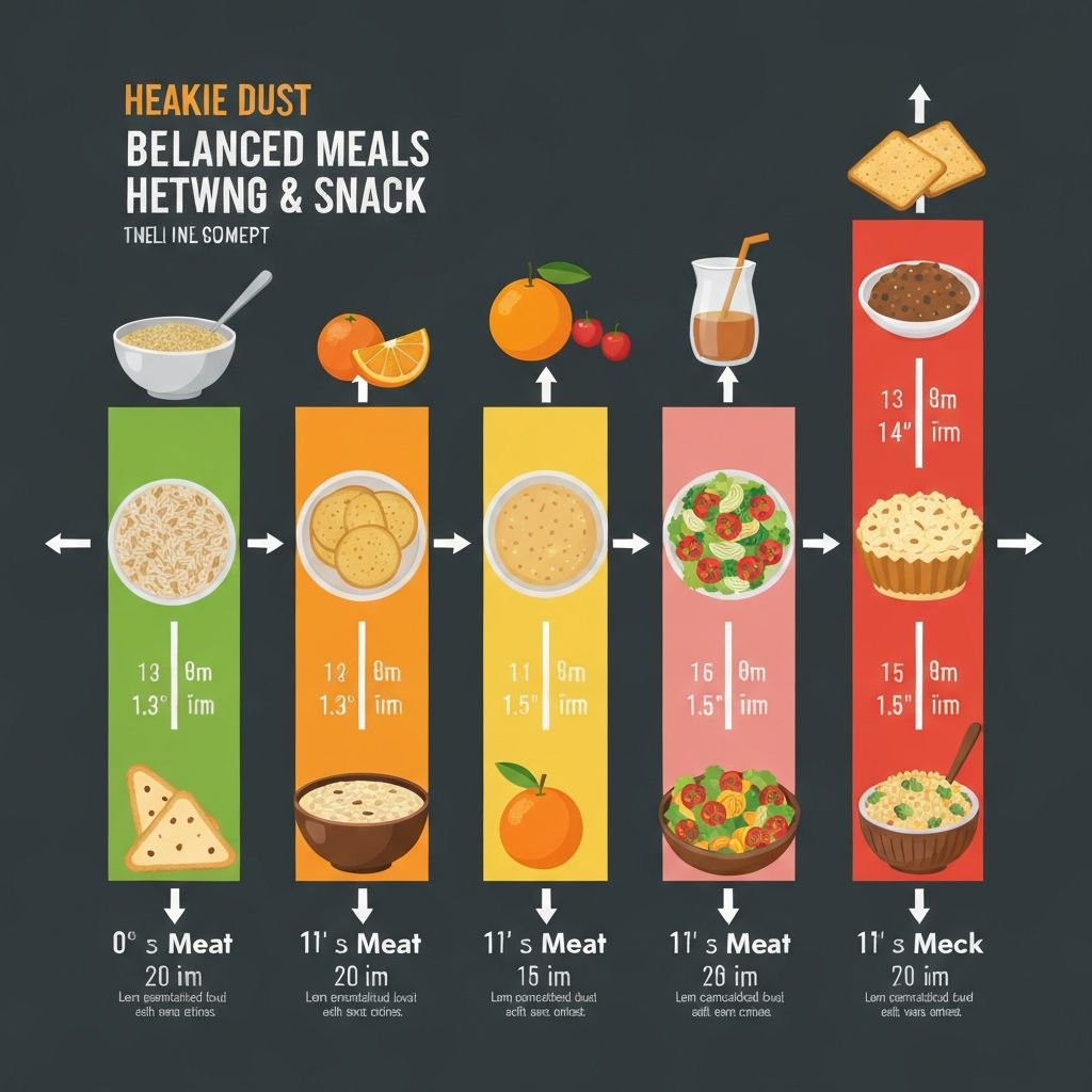 Zeitintervalle zwischen Mahlzeiten